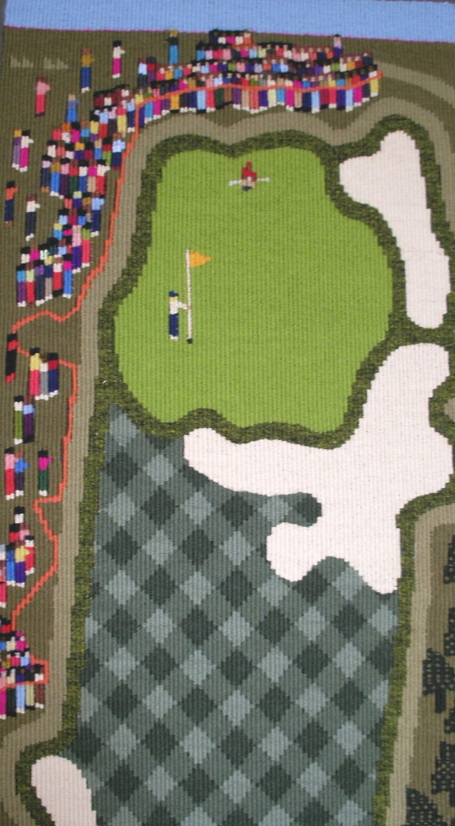 Sport Series - Golf, the 17th Hole, detail
